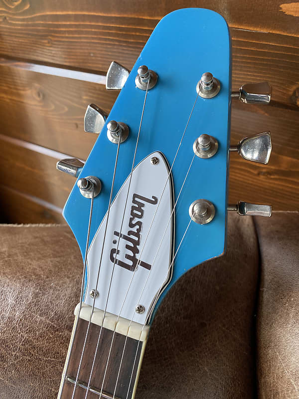 Video! 1981 Gibson Flying V - Bahama Blue image 1