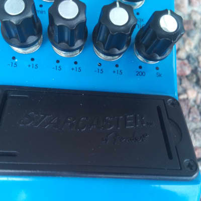 Fender  Fender Starcaster Distortion  Blue image 2