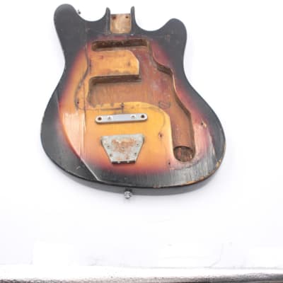 Vintage Sakai Teisco MIJ Electric Guitar body w/ some parts image 8