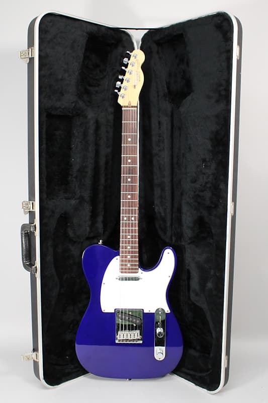 1992 Fender American Standard Telecaster Midnight Blue w/OHSC image 1
