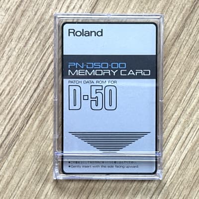 Roland D-50 ROM card // PN-D50-00 Factory Presets