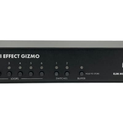 RJM Music Mini Effect Gizmo X 2024 Black image 1