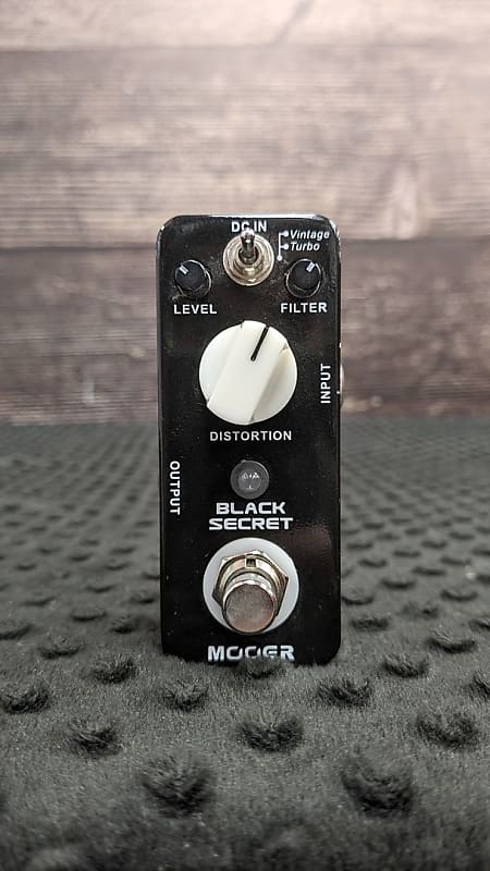 Mooer Audio Black Secret Distortion Guitar Effects Pedal (Brooklyn, NY) image 1