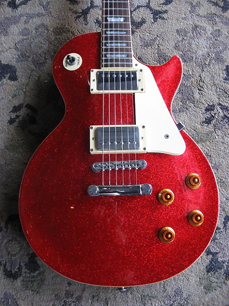 Epiphone Les Paul Standard Limited Edition 2001 Red Sparkle