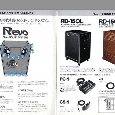 Roland Roland Revo RD-150L 1978 Black Vintage Leslie Speaker image 13