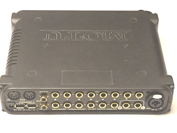MOTU Ultralite Mk1 Audio Interface 10x14 FireWire bus
