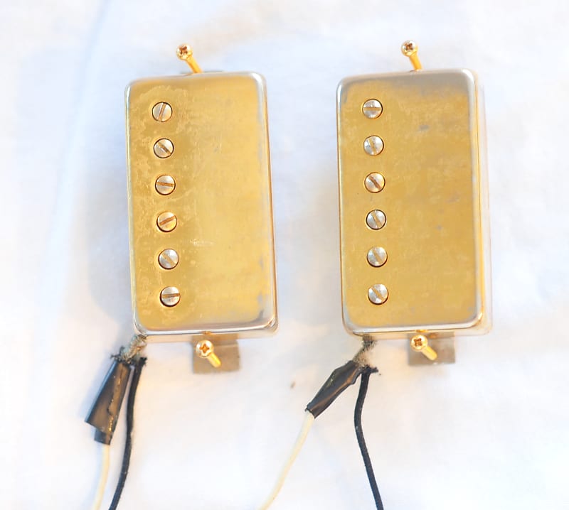 Gibson Gibson T top patent pickup set mid 1970s Gold Reverb
