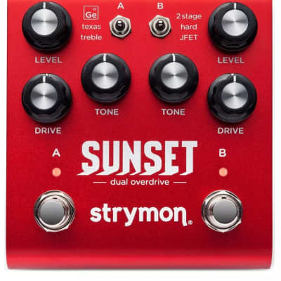 strymon SUNSET（Midnight Edition） Strymon Sunset Dual Overdrive Pedal - Midnight Edition