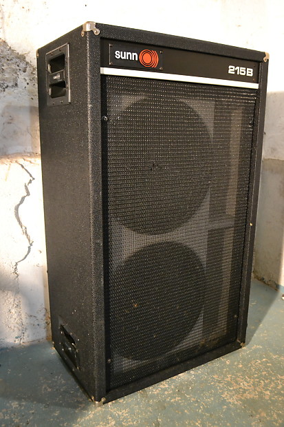 2024人気の Guitar + Bass 2x15 215B SUNN Vintage Cabinet 4Ω @ watts 160 その他