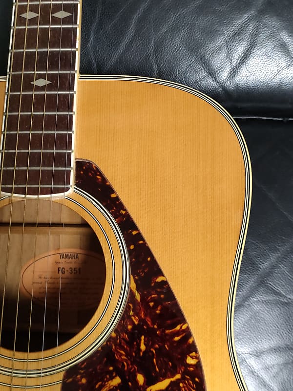 YAMAHA FG-351 (1970s) - Dreadnought guitar - Japanese