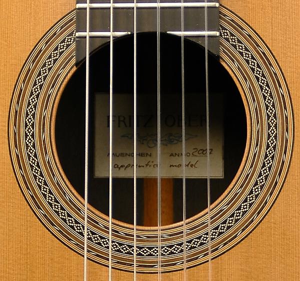 Fritz Ober Apprentice Model Classical Guitar Reverb