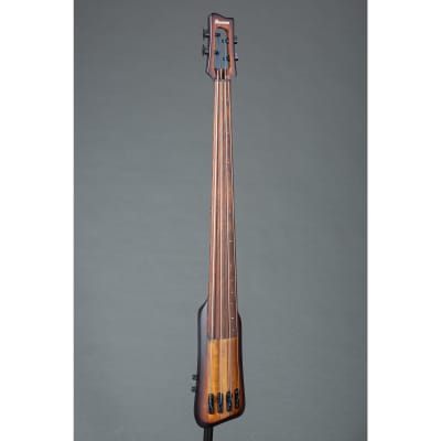 Ibanez Bass Workshop UB804-MOB Upswing Mahogany Oil Burst - Electric Contrabass image 6