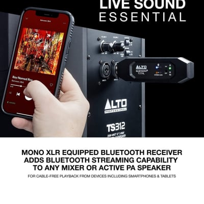 Alto Bluetooth Total 2 XLR-Equipped Rechargeable Bluetooth Receiver image 2