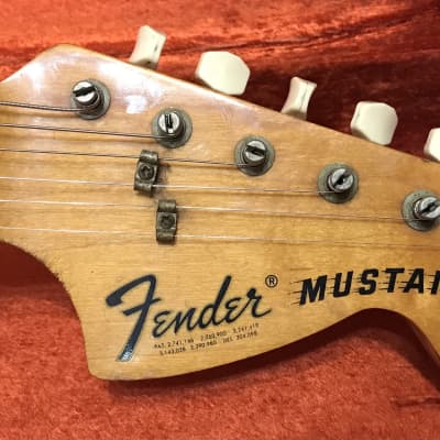 1974 Fender Mustang Guitar - w/Original Hard Case - EXC! image 7