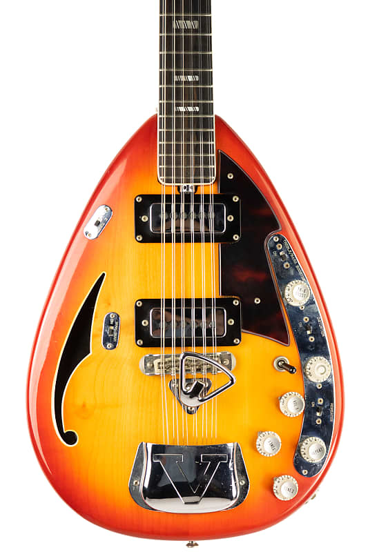 VOX エレキギター サンバースト VOX Bobcat S66 Sunburst | Guitar Center