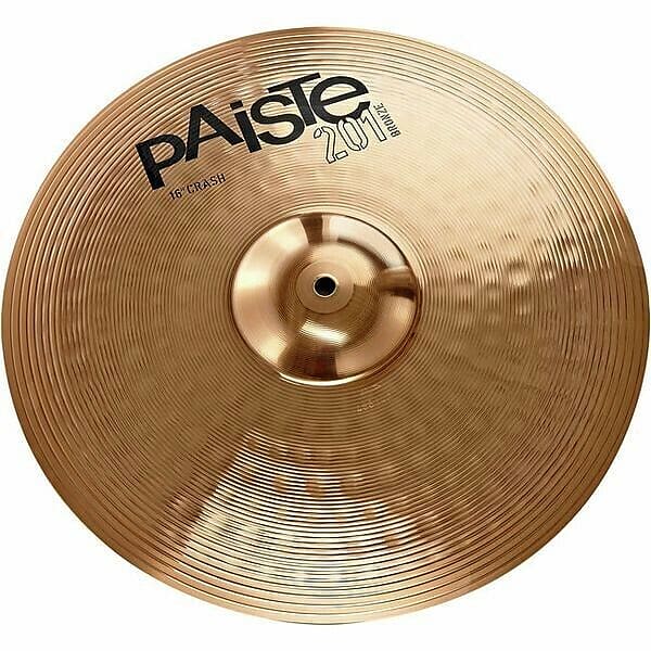 Paiste 201 Bronze Universal 16" Crash Cymbal/New W-Warranty/Model # CY0000151416 image 1