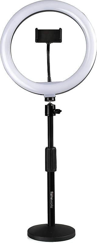 Led Ring Light Usb Desk Ring Lamp Led Desktop Ring Lights 10 Brightness  Dimmable 2700-6500k With Tripod Stand For Live Streaming | Fruugo BH