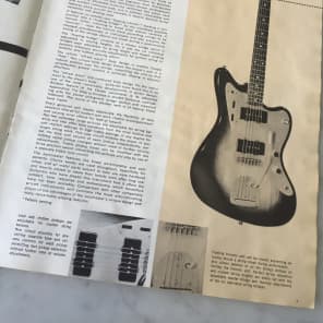 1958-1959 Fender Full Line Catalog Stratocaster Jazzmaster Esquire Telecaster Twin Bassman Case Candy Vintage image 3