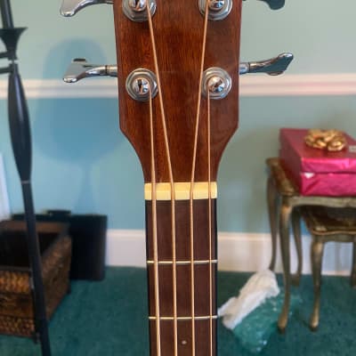 Fender CB-60SCE Acoustic-Electric Bass with Laurel Fretboard 2010s - Natural image 5