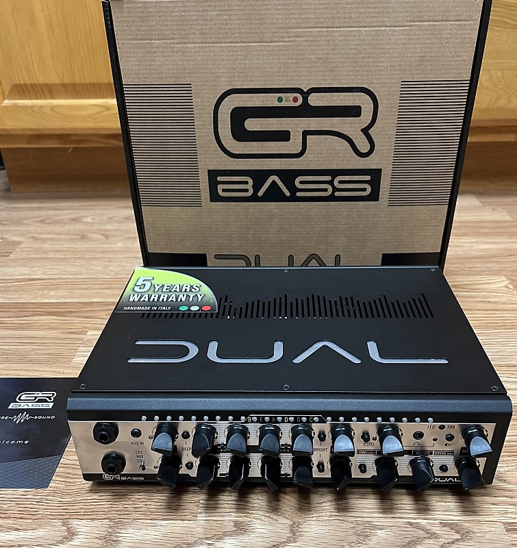 GR Bass Dual 1400 Bass Amp Head | Reverb