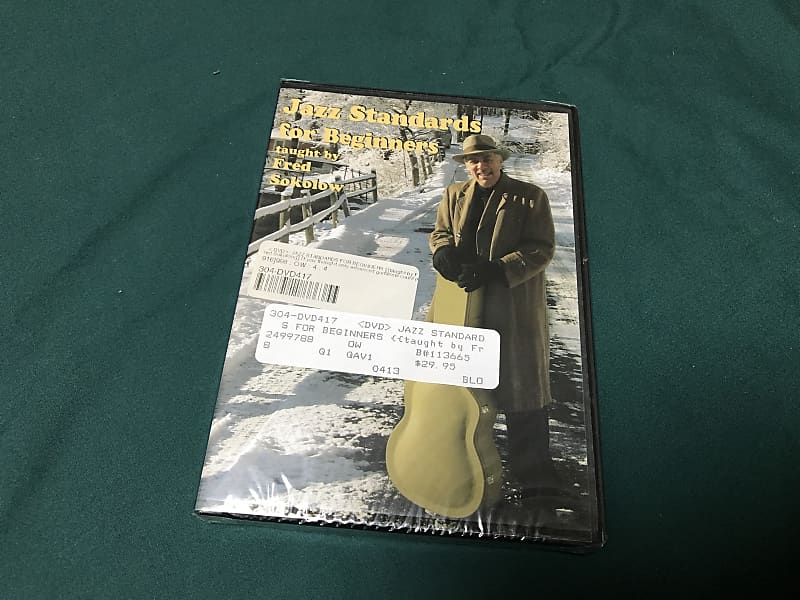 Jazz Standards For Beginners Taught By Fred Sokolow DVD Reverb Jazz Standards For Beginners Taught By Fred Sokolow DVD Reverb
