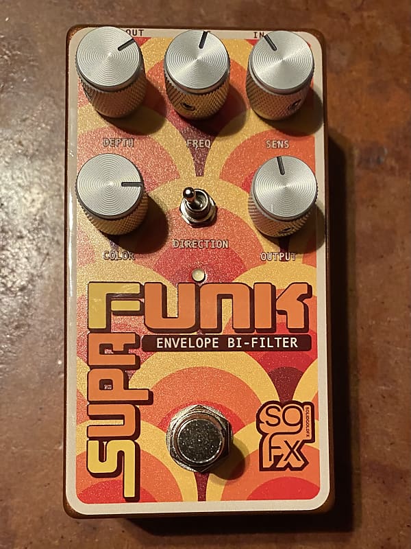 SolidGoldFX Supa Funk Envelope Bi-Filter 2021 - Present - Orange