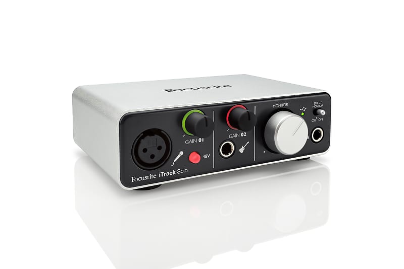 Focusrite iTrack Solo Lightning USB / iPad Audio Recording Interface
