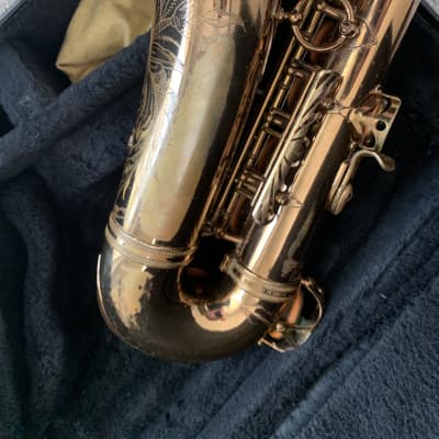 Selmer Mark VI Alto Saxophone #78196 1959 - MEDIUM BOW 5 digits Brass Original Lacquer image 7