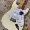 1999 USA Fender Jimi Hendrix Voodoo Stratocaster - Aged White w/ Original Case & Candy