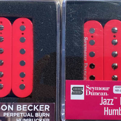 Seymour Duncan PERPETUAL BURN Jason Becker Pickups LIGHT BLUE/PINK