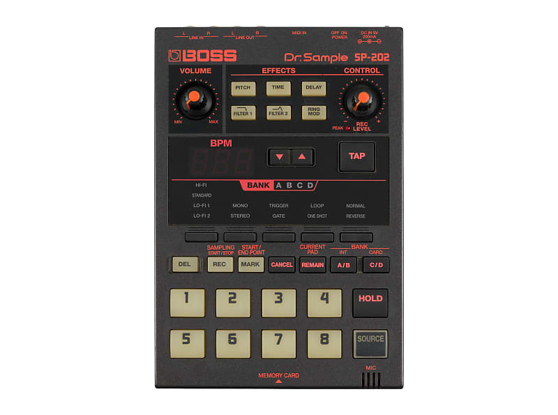 BOSS Dr.Sample SP-202 サンプラー　動作確認済み Boss SP-202 Dr. Sample Sampler 1998 - 2001 | Reverb Canada