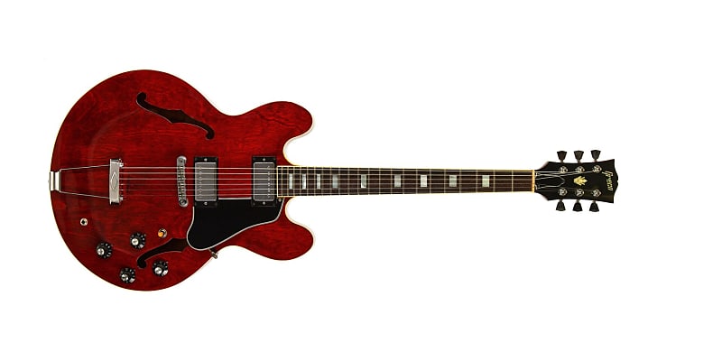 ギター greco SA-550 1978 bigsby 1978 Greco SA-550 Vintage Semi-Hollowbody Guitar Cherry 335