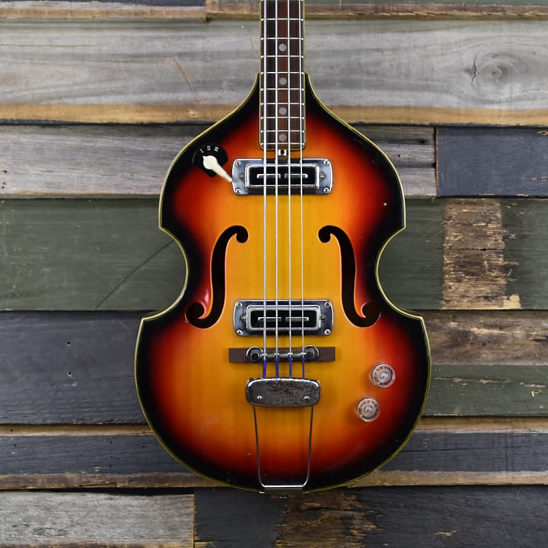 Violin shaped bass discount