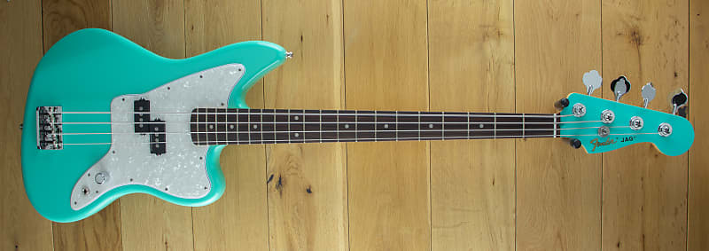 Fender Limited Edition Mark Hoppus Jaguar Bass Rosewood Sea Foam Green  MX24069037