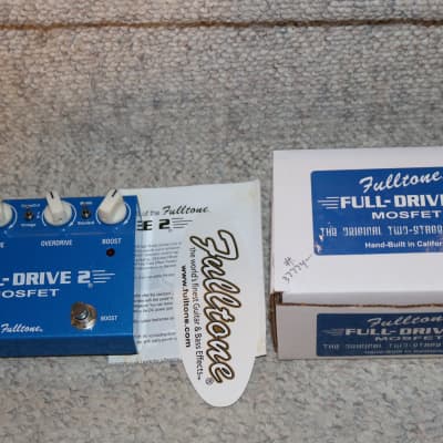 Fulltone Full Drive 2 Mosfet | Reverb Canada