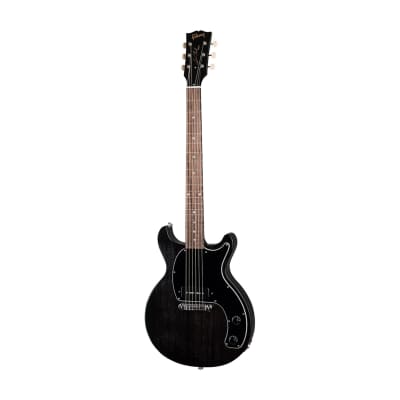 Gibson Modern Collection Les Paul Junior Tribute DC Electric Guitar, Worn Ebony image 1
