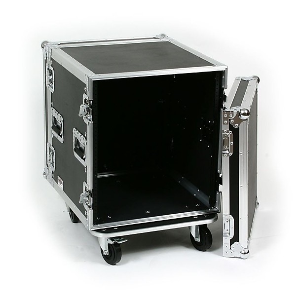 OSP SC12U-20 12-Space 20" ATA Shock Mount Amp/Effects Rack Case w/ Casters image 1