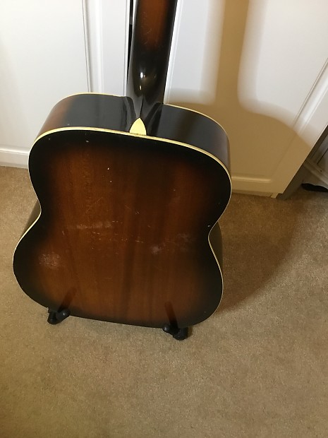 Harmony Sovereign Deluxe Jumbo H1265 1967-1968 Sunburst | Reverb