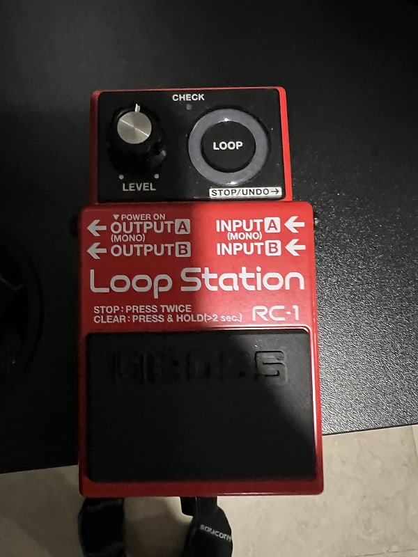 Boss RC-1 Loop Station 2014 - Present - Red image 1