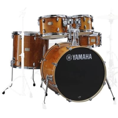 Yamaha Stage Custom Birch 5pc Drum Set w/20" BD Honey Amber image 1