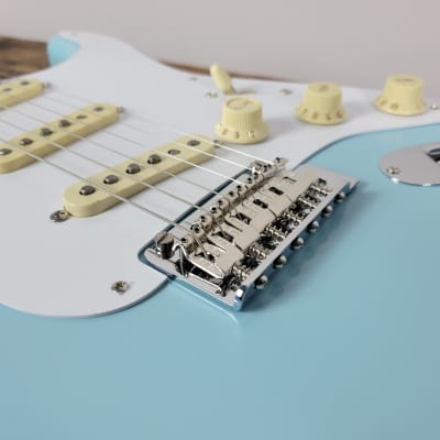 2021 Fender Vintera '50s Stratocaster Modified - Daphne Blue image 12