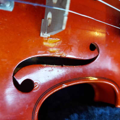 Suzuki  Model 101RR (3/4 Size) Violin, Japan 1992, Stradivarius Copy image 11