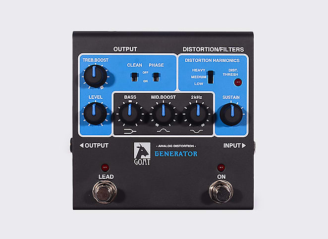 ギター GOAT Generator GOAT Analog Distortion Generator | Delicious Audio