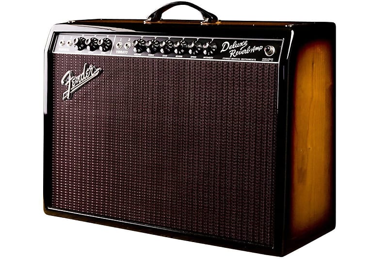 Fender '65 Deluxe Reverb Limited Edition 3-Tone Ash Sunburst