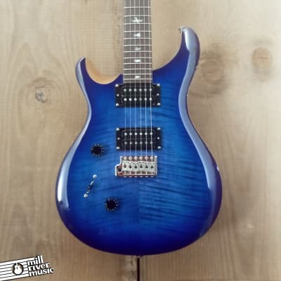 Paul Reed Smith PRS SE Lefty Custom 24 Electric Guitar Faded Blue Burst image 1
