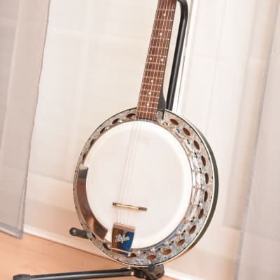Höfner Banjo – 1960s German Vintage Banjitar Guitar image 3