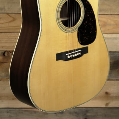 Martin D-28 Acoustic Guitar Satin Natural w/  Case for sale