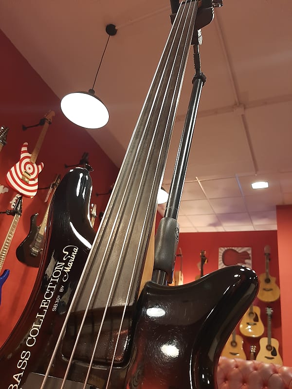 Marina Bass Collection SB301 Fretless 1995 Black Made in