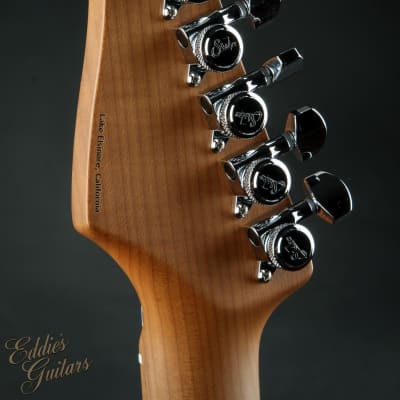 Suhr Eddie's Guitars Exclusive Custom Classic T Roasted - Ice Blue Sparkle image 8