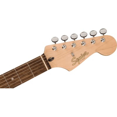 Squier Paranormal Custom Nashville Stratocaster, Laurel Fingerboard, Chocolate 2-Colour Sunburst image 5